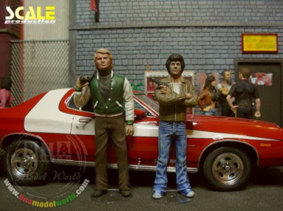 Bad city cops: Starsky and Hutch 1:24 - Scale Production