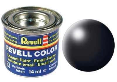 Barva Revell emailová 302 (32302) hedvábná černá (black silk) - Revell