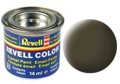Barva Revell emailová 40 (32140) matná černozelená (black-green mat)