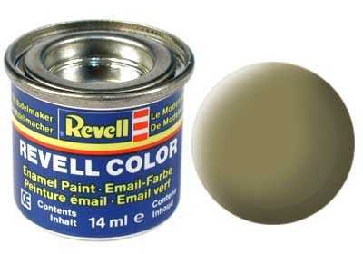 Barva Revell emailová 42 (32142) matná olivově žlutá (olive yellow mat)