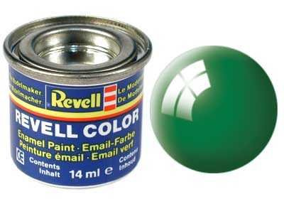 Barva Revell emailová - 61 lesklá smaragdově zelená (emerald green gloss) – Rvell