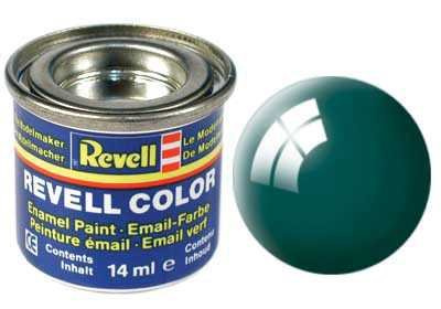 Barva Revell emailová - 62 leská zelenomodrá (sea green gloss) – Revell