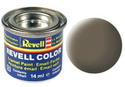 Barva Revell emailová -  86 matná olivově hnědá (olive brown mat) – Revell