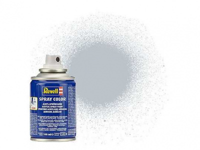 Barva Revell ve spreji - 34199: metalická hliníková (aluminium metallic)