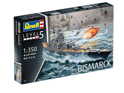 Battleship BISMARCK (1:350) - revell