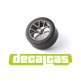 BBS Rims and tyres for Ford GT 1/24 - Decalcas