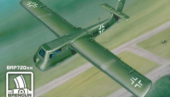 1/72 Blohm Voss BV-40 Plastic kit with PE parts