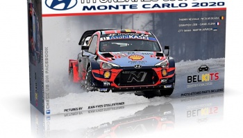 HYUNDAI I20 COUPE WRC MONTE CARLO 2020 NEUVILLE / LOEB / TANAK - Belkits