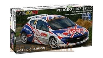 DECALS 1/43 REF 2236 PEUGEOT 207 S2000 MANZAGOL Rallye du Tour de Corse 2012 