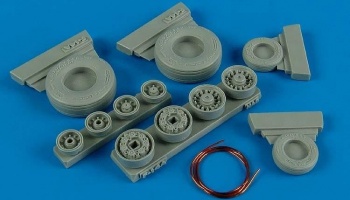 1/48 F-14A Tomcat weighted wheels