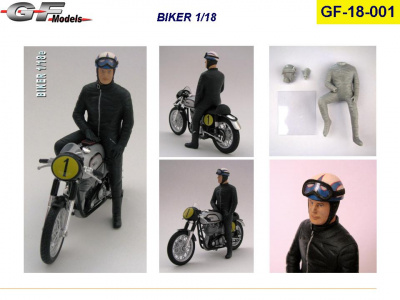 Biker 1/18 - GF Models