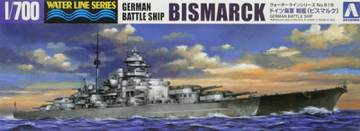 Bismarck  German Battleship 1/700 - Aoshima