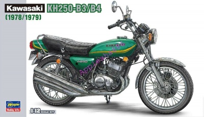 BK-8 Kawasaki KH250-B3/B4 (1978/1979) 1/12 - Hasegawa