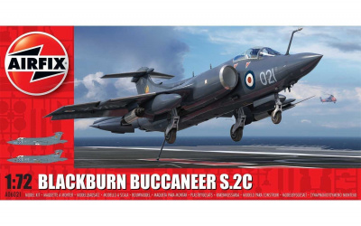 Blackburn Buccaneer S Mk.2 RN (1:72) Classic Kit A06021 - Airfix