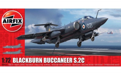 Blackburn Buccaneer S Mk.2 RN (1:72) Classic Kit A06021 - Airfix