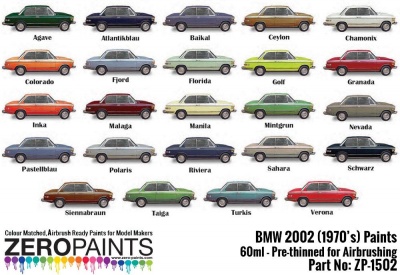 BMW 2002 Inka (1970's) Paints 60ml