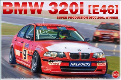 BMW 320i E46 DTCC 2001 Winner 1/24 - NuNu Models