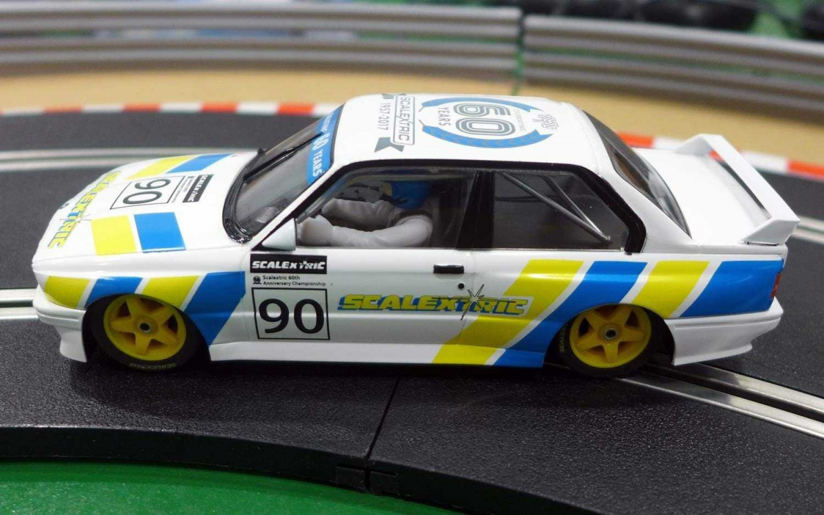 BMW E30 M3 Limited Edition 1990s SCALEXTRIC C3829A 60th Anniversary Collection 
