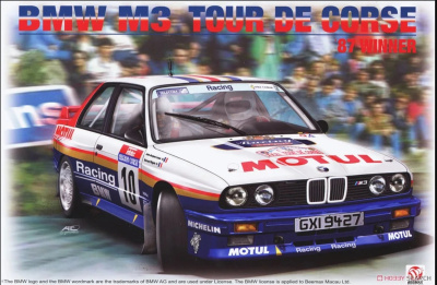 BMW M3 E30 1987 TOUR DE CORSE RALLY WINNER 1/24 - Beemax