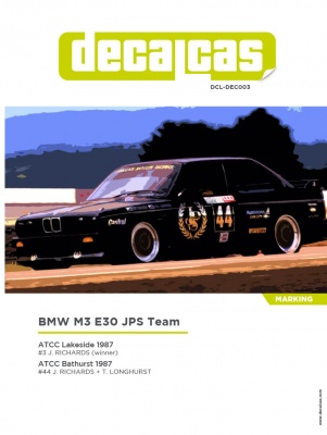 BMW M3 E30 JPS Team - Decalcas