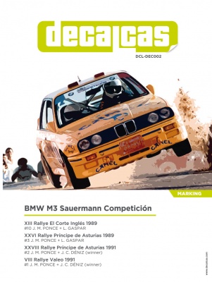 BMW M3 E30 Sauermann Competicion - Decalcas
