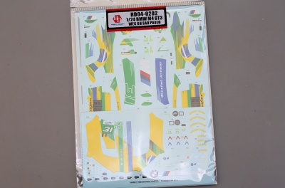 BMW M4 GT3 WEC 6H SAO PAULO Decals 1/24 - Hobby Design