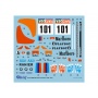 BMW R80 G/S Paris-Dakar 1985 / Pilot  Decals 1/12 - Blue Stuff