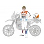 BMW R80 G/S Paris-Dakar 1985 / Pilot  Decals 1/12 - Blue Stuff