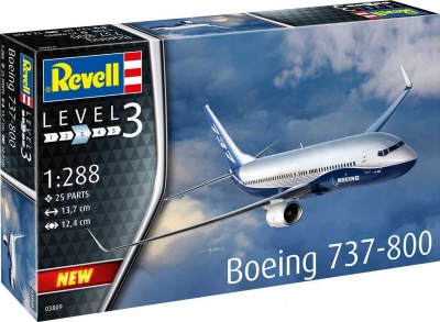 Boeing 737-800  Model Set (1:288) - Revell