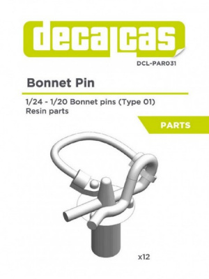 Bonnet Pin 1/24 - Decalcas