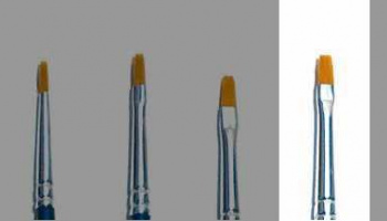 Modelling fine paint brushes brush Humbrol Evoco Brush 000 X  2 brushes 