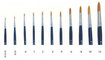 Brush Synthetic Round 51209 - kulatý syntetický štětec (velikost 6) - Italeri – kopie