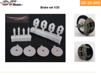 Brake set F1 - GF Models