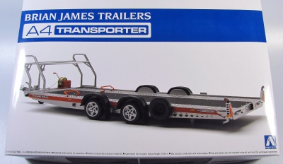 Brian James Trailer A4 Transporter 1/24 - Aoshima