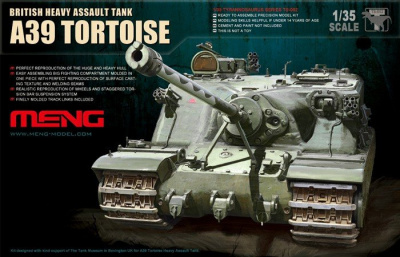 British A39 Tortoise Heavy Assault Tank (1:35) - Meng