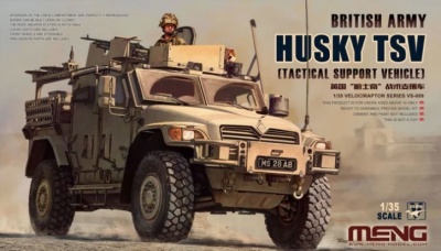 British Army HUSKY TSV (Tactical Support Vehicle) 1:35 - Meng