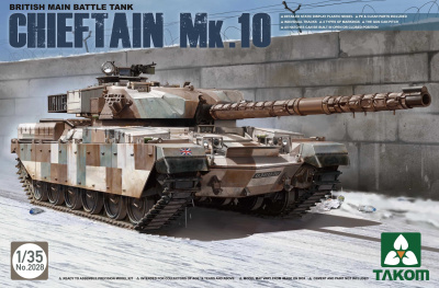 British Main Battle Tank Chieftain Mk.10 1/35 - Takom