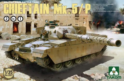 BRITISH MAIN BATTLE TANK CHIEFTAIN Mk.5/P  1/35 - Takom