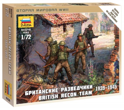 British Recon Team (1:72) - Zvezda