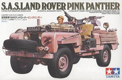 British SAS Pink Panther Land Rover (1:35) - Tamiya