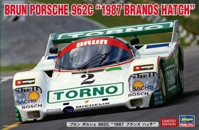 Brun Porsche 962C 1987 Brands Hatch 1/24 - Hasegawa