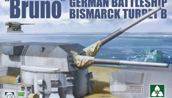 ‘Bruno’ German Battleship Bismarck Turret B 1:72 - Takom