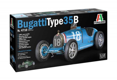 Bugatti Type 35B (1:12) Model Kit auto 4710 - Italeri