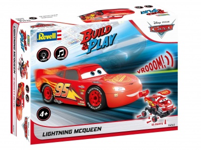 Build & Play auto 06562 - Lightning McQueen (1:20) - Revell