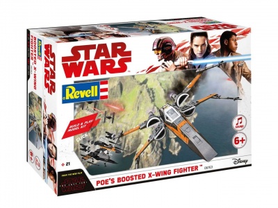 Build & Play SW 06763 - Poe's Boosted X-wing Fighter – Revell