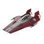 Build & Play SW 06770 - Resistance A-wing Fighter, red (světelné a zvukové efekty) (1:44) - Revell