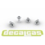 Button head hex socket screws with washer 0,4mm, 0,5mm, 0,6mm, 0,7mm, 0,8mm and 0,9mm - Decalcas
