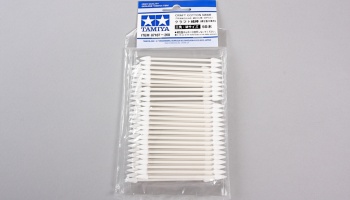 Craft Cotton Swab Triangular/Medium 50Pcs - Tamiya