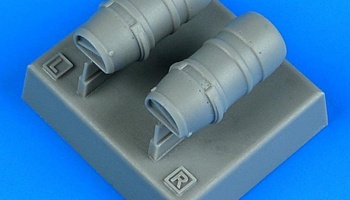 1/48 Macchi Mc.205 Veltro oil radiators for HASEGAWA kit