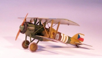 1/72 Letov S-4 resin construction kit of czech biplane fighter